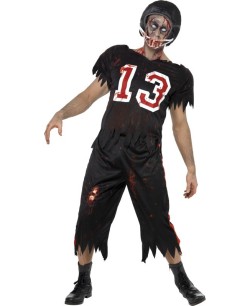 DISFRAZ DE JUGADOR DE RUGBY ZOMBIE