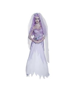 DISFRAZ DE NOVIA CADAVER LUJO