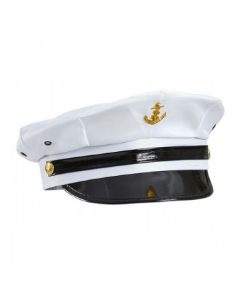Gorra blanca de la marina