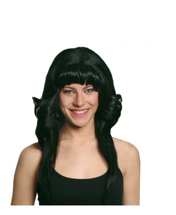 PELUCA NEGRA A.CHARLIE LARGA