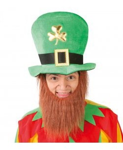 SOMBRERO ST. PATRICK VERDE CON BARBA