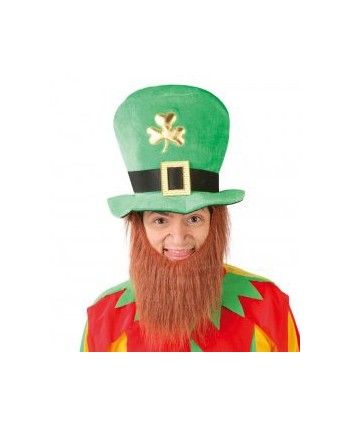 SOMBRERO ST. PATRICK VERDE CON BARBA