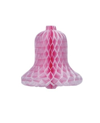 CAMPANA ROSA PAPEL GRANDE