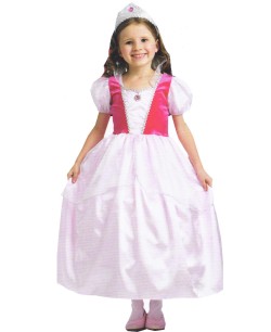 DISFRAZ DE PRINCESA DULCE ROSA PARA NIÑA