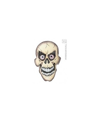 Decoracion Pared Calavera con Craneo de Gasa