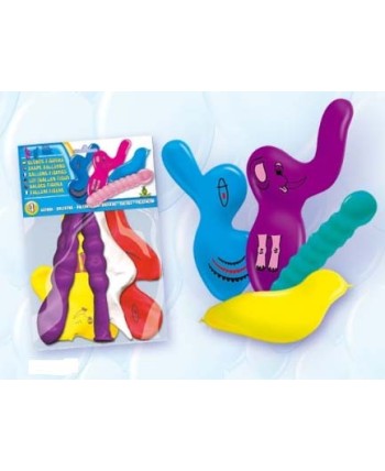 BOLSA 4 GLOBOS FIGURAS