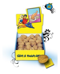 NUEZ CON PRESERVATIVO AROMA FRUTAS