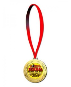 MEDALLA BOMBA SEXUAL