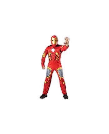 DISFRAZ DE IRON MAN MUSCULOSO LUJO