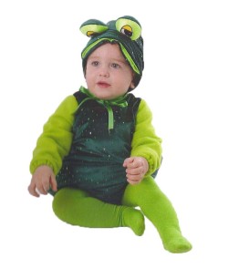 DISFRAZ DE SAPO PARA BEBE