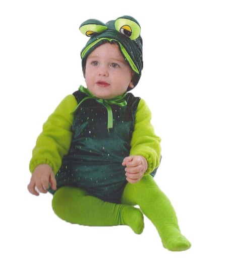 DISFRAZ DE SAPO PARA BEBE