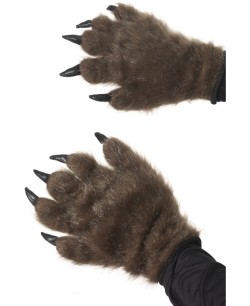 MANOS HOMBRE LOBO CON UÑAS