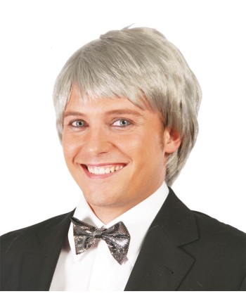 PELUCA HOMBRE CANOSA CORTA