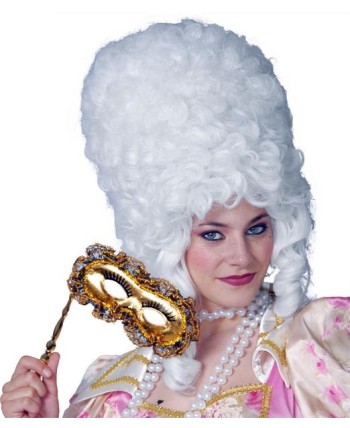 PELUCA EPOCA MUJER BLANCA