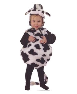 DISFRAZ DE VACA PELUCHE PARA BEBE