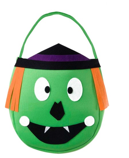 BOLSO BRUJA VERDE DIVERTIDA / GATO DIVERTIDO 4 MODELOS