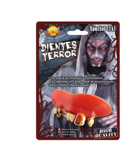 DIENTES PODRIDOS MONSTRUO TERMOPLASTICO