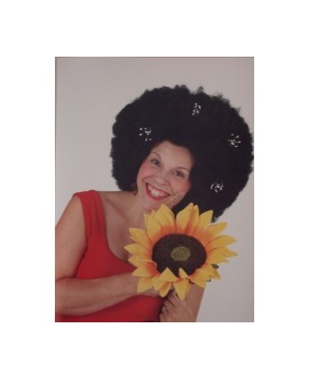 PELUCA AFRO CASTAÑA