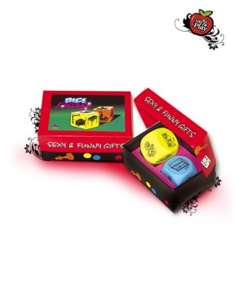 PAREJA DADOS GRANDES FLUORESCENTES