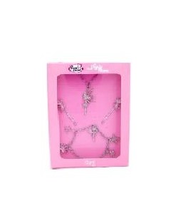 SET DE BISUTERÍA CON HADA PLATA