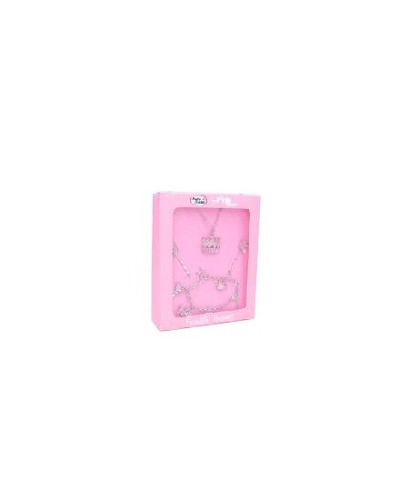 SET DE BISUTERÍA CON PRINCESA PLATA