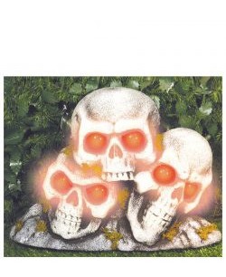 CALAVERAS AGRUPADAS CON LUZ
