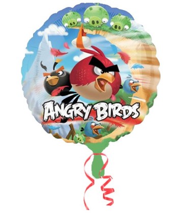 GLOBO DE HELIO ANGRY BIRDS