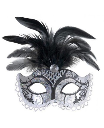 ANTIFAZ PURPURINA CON PIEDRAS