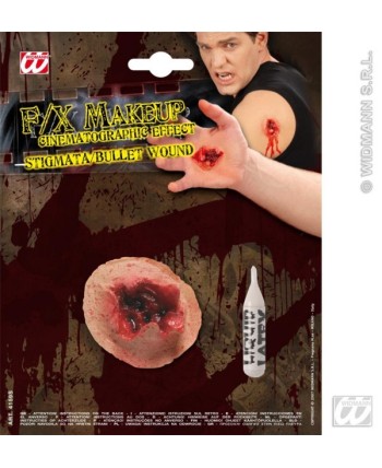 F/X HERIDA BALA GRANDE CON ADHESIVO