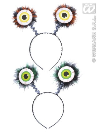 ANTENAS DE OJOS CON PLUMAS