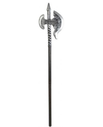 LANZA MEDIEVAL ALABARDA EFECTO REAL