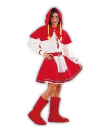 Disfraz de caperucita hombre para despedida de soltero