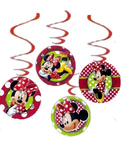 COLGANTES ESPIRAL MINNIE LUNARES