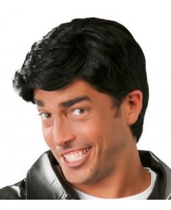 PELUCA HOMBRE NEGRA