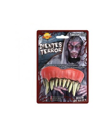 DIENTES AFILADOS MONSTRUO TERMOPLASTICO