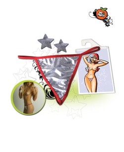 TANGA Y CUBREPEZONES ESTRELLA
