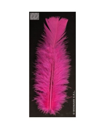 BOLSA PLUMAS CHIC FUCSIAS