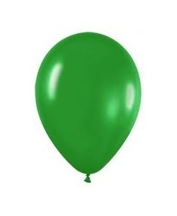 GLOBO VERDES 100 UNIDADES