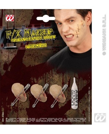 F/X PIERCING 3 UNIDADES CON ADHESIVO