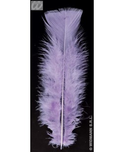 BOLSA PLUMAS CHIC LILAS