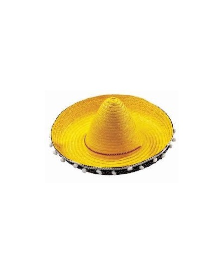 ▷ SOMBRERO MEJICANO AMARILLO PEQUEÑO