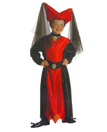 DISFRAZ DE DAMA MEDIEVAL