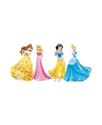 PRINCESAS FIGURA MINI 2 UNI.SURTIDAS 30cm.