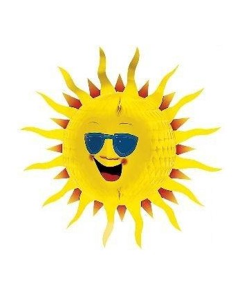 SOL PAPEL DECORACION 60 CM.