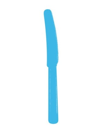CUCHILLO AZUL CARIBE 10 UNIDADES