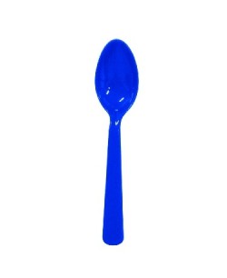 CUCHILLO AZUL MARINO 10 UNIDADES