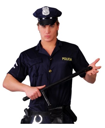 PORRA POLICIA CON MANGO 60 CM.