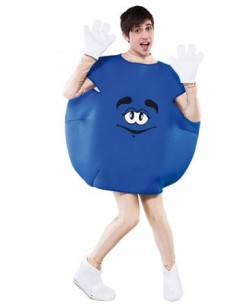 DISFRAZ DE DULCE AZUL