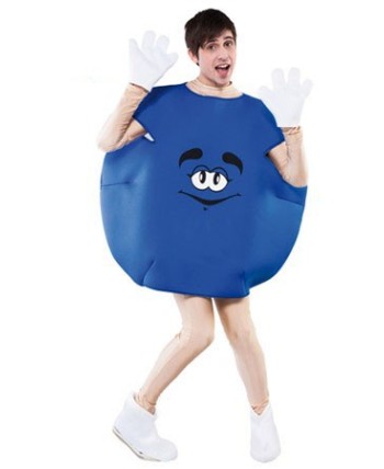 DISFRAZ DE DULCE AZUL