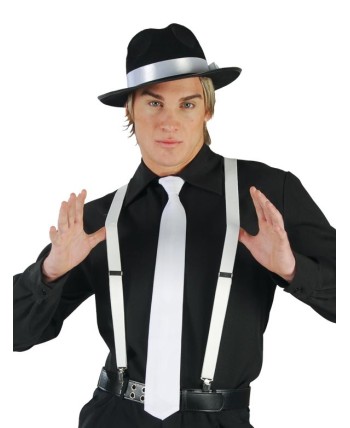 Tirantes blancos para adulto